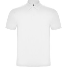 Austral koszulka polo unisex z krótkim rękawem biały (R66321Z5)