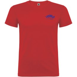 Beagle koszulka męska z krótkim rękawem czerwony (R65544I1)