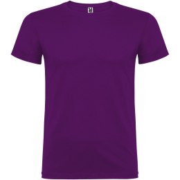 Beagle koszulka męska z krótkim rękawem fioletowy (R65544H3)