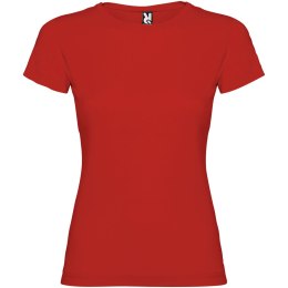 Jamaica koszulka damska z krótkim rękawem czerwony (R66274I5)