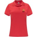 Monzha sportowa koszulka damska polo z krótkim rękawem czerwony (R04104I3)