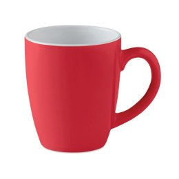 Kolorowy kubek ceramiczny czerwony (MO9242-05)