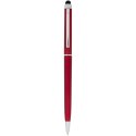 Długopis ze stylusem z plastiku ABS Valeria czerwony