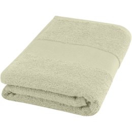 Charlotte bawełniany ręcznik kąpielowy o gramaturze 450 g/m² i wymiarach 50 x 100 cm jasnoszary