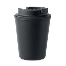 Kubek z recyklingu z PP 300 ml czarny