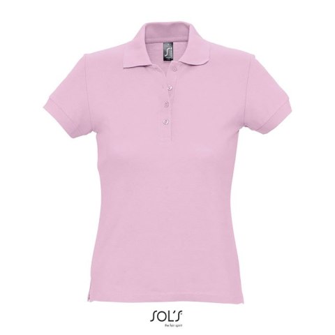 PASSION Damskie POLO 170g pink S