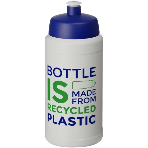 Baseline 500 ml butelka sportowa z recyklingu piasek pustyni, niebieski