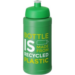 Baseline 500 ml butelka sportowa z recyklingu zielony, zielony (21044493)