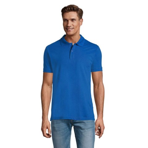 PERFECT MEN Polo 180g Niebieski 5XL (S11346-RB-5XL)