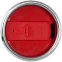 Elwood izolowany kubek o pojemności 410 ml ze stali nierdzewnej pochodzącej z recyklingu z certyfikatem RCS czerwony (10076321)