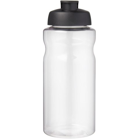 H2O Active® Big Base bidon z wieczkiem zaciskowym o pojemności 1 litra czarny