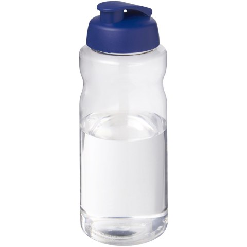H2O Active® Big Base bidon z wieczkiem zaciskowym o pojemności 1 litra niebieski