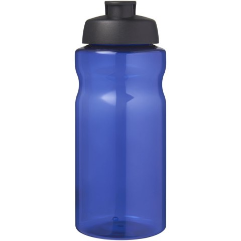 H2O Active® Eco Big Base bidon z wieczkiem zaciskowym o pojemności 1 litra niebieski, czarny