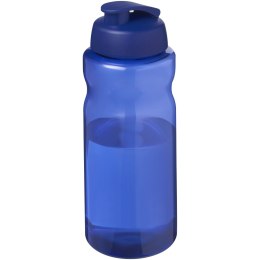 H2O Active® Eco Big Base bidon z wieczkiem zaciskowym o pojemności 1 litra niebieski, niebieski