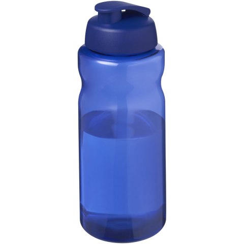H2O Active® Eco Big Base bidon z wieczkiem zaciskowym o pojemności 1 litra niebieski, niebieski