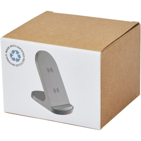 Loop bezprzewodowa podstawka ładująca o mocy 15 W z podwójną cewką z tworzyw sztucznych pochodzących z recyklingu z ce