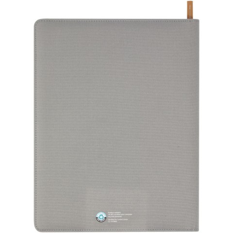 Nomumi teczka z notatnikiem do pisania szary