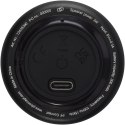 Rise mini głośnik Bluetooth® o mocy 3 W z aluminium z recyklingu z certyfikatem RCS czarny (12435390)