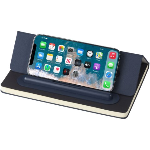 Skribi zestaw notatnika z długopisem granatowy