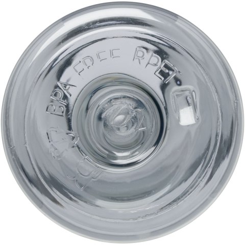 Sky butelka na wodę o pojemności 650 ml z tworzyw sztucznych pochodzących z recyklingu czarny