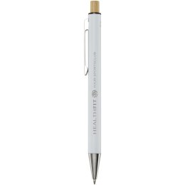 Cyrus długopis z aluminium z recyklingu biały (10787501)