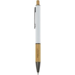 Darius długopis z aluminium z recyklingu biały (10787701)