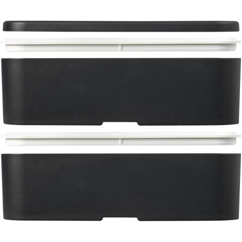 MIYO Renew dwuczęściowy lunchbox gratnitowy, gratnitowy, czarny
