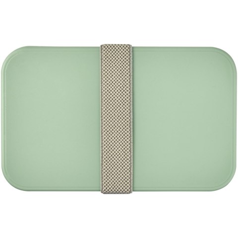 MIYO Renew dwuczęściowy lunchbox kość słoniowa, zielony butelkowy, szary kamienny