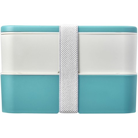 MIYO Renew dwuczęściowy lunchbox rafowo niebieski, kość słoniowa