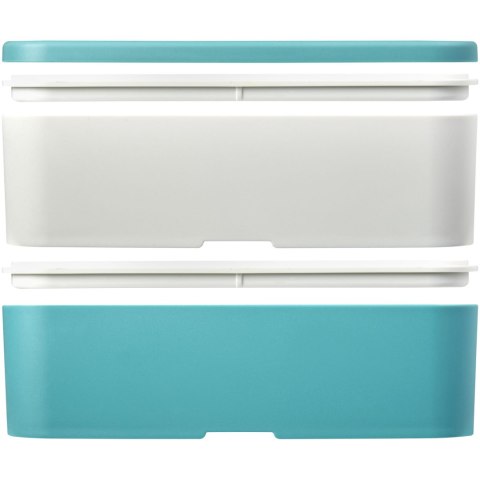 MIYO Renew dwuczęściowy lunchbox rafowo niebieski, kość słoniowa