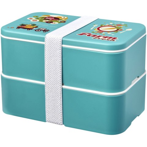 MIYO Renew dwuczęściowy lunchbox rafowo niebieski, rafowo niebieski, niebieski