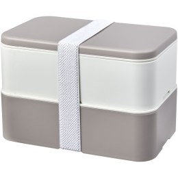 MIYO Renew dwuczęściowy lunchbox szary kamienny, kość słoniowa (21018291)