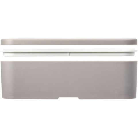 MIYO Renew jednoczęściowy lunchbox szary kamienny, biały