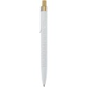 Nooshin długopis z aluminium z recyklingu biały