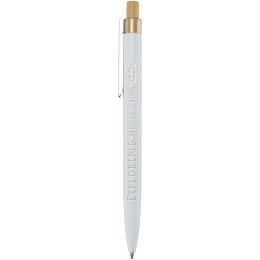 Nooshin długopis z aluminium z recyklingu biały (10787801)