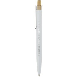 Nooshin długopis z aluminium z recyklingu biały (10787901)