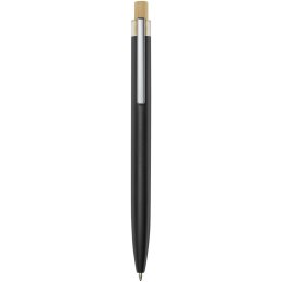 Nooshin długopis z aluminium z recyklingu czarny (10787890)