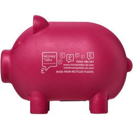 Oink świnka skarbonka z tworzyw sztucznych pochodzących z recyklingu różowy (21019741)