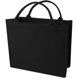 Page torba na zakupy z materiału z recyklingu o gramaturze 400 g/m² czarny (12071190)