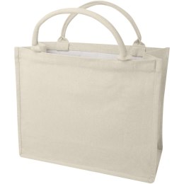 Page torba na zakupy z materiału z recyklingu o gramaturze 400 g/m² oatmeal (12071107)