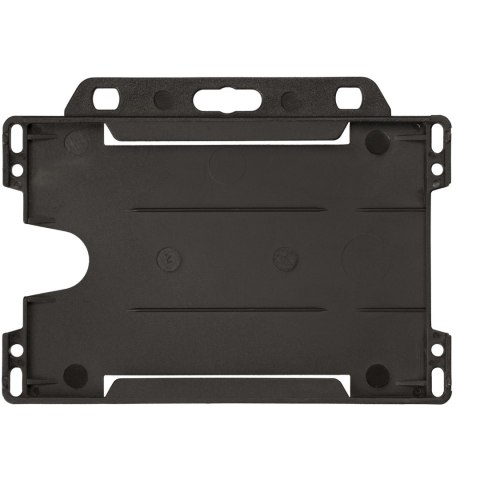 Vega wizytownik z tworzyw sztucznych pochodzących z recyklingu czarny