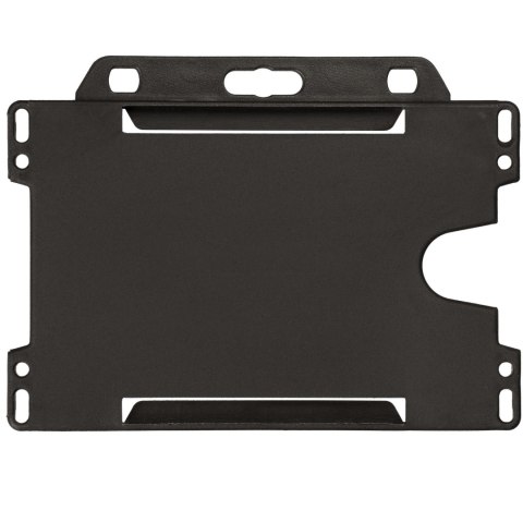 Vega wizytownik z tworzyw sztucznych pochodzących z recyklingu czarny