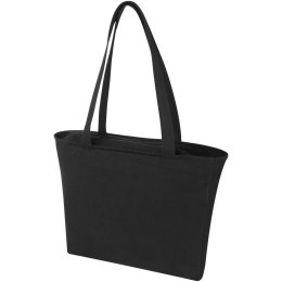 Weekender torba na zakupy z materiału z recyklingu o gramaturze 400 g/m² czarny (12071290)