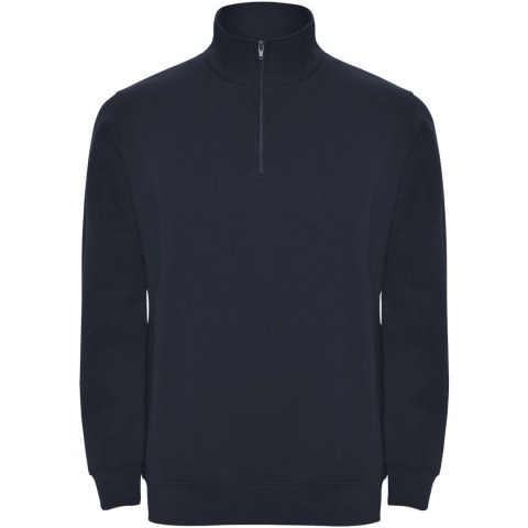 Aneto bluza rozpinany pod szyją na suwak navy blue (R11091R4)