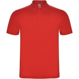 Austral koszulka polo unisex z krótkim rękawem czerwony (R66324I4)