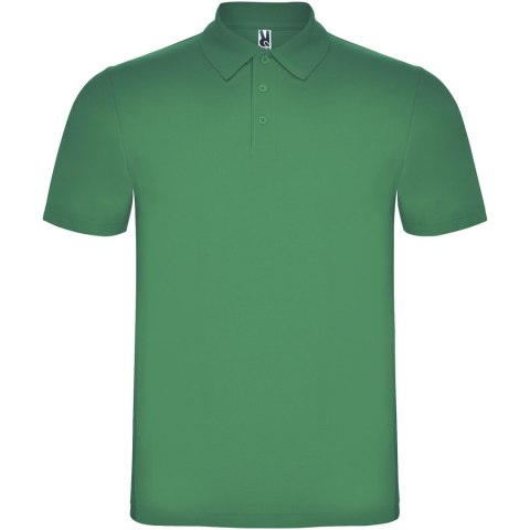 Austral koszulka polo unisex z krótkim rękawem kelly green (R66325H3)