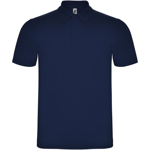 Austral koszulka polo unisex z krótkim rękawem navy blue (R66321R1)