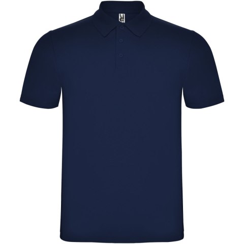 Austral koszulka polo unisex z krótkim rękawem navy blue (R66321R6)