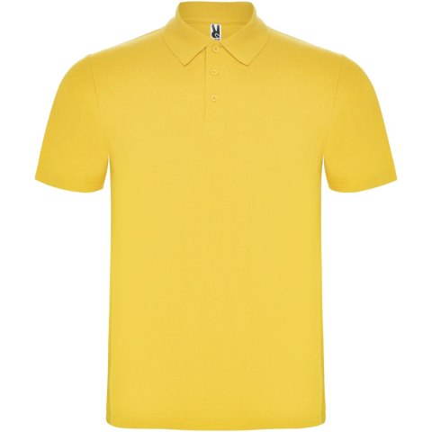 Austral koszulka polo unisex z krótkim rękawem żółty (R66321B2)