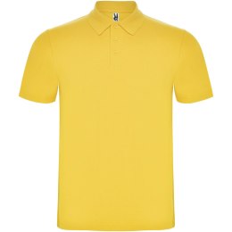 Austral koszulka polo unisex z krótkim rękawem żółty (R66321B4)